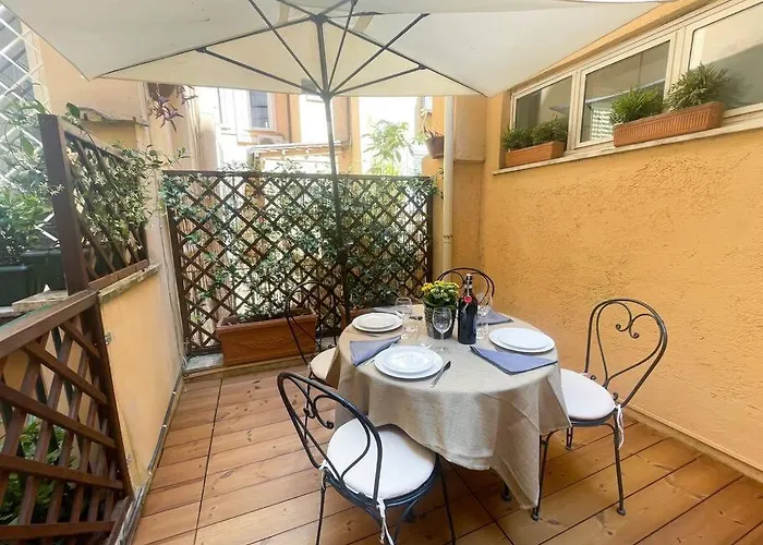 Babuino Terrace דירה *